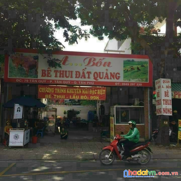 Mặt tiền đường tân quý gần aeon tân phú, 9x32. giá 48 tỷ tl