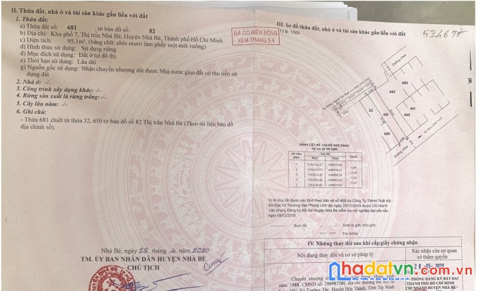 Bao thương lượng bán 95m2 đất hẻm xe hơi 6m huỳnh tấn phát