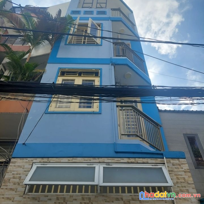 Chỉ 4.8 tỷ, nhà 4 tầng, mt hồ đắc di, tân phú