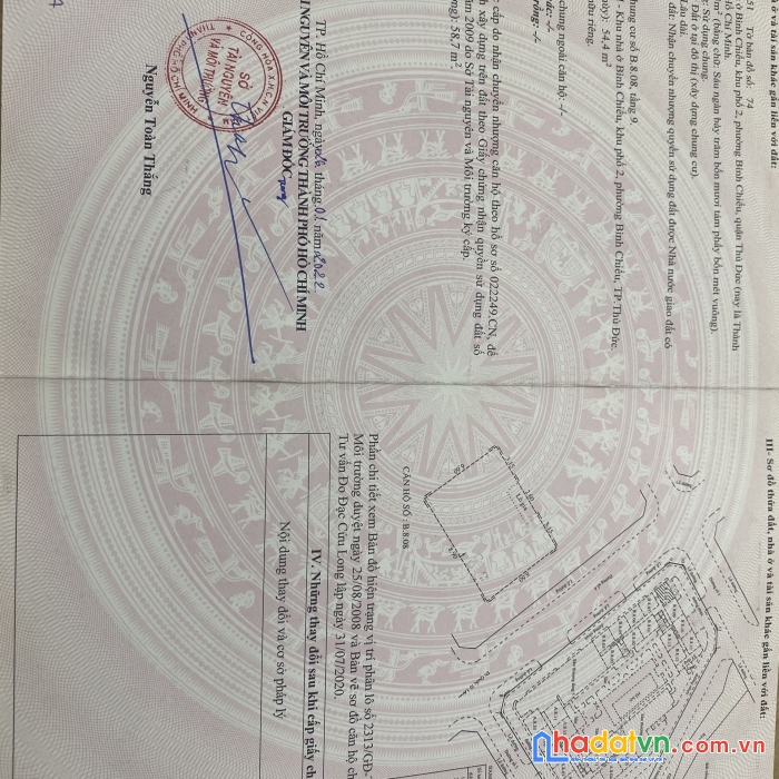 Căn hộ lầu cao, sổ hồng, tặng nội thất