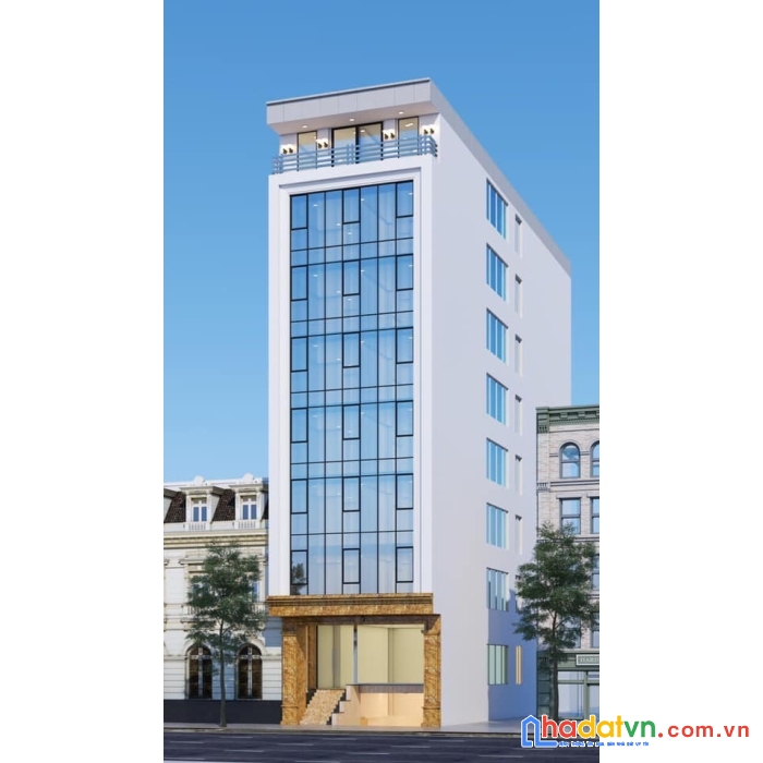 Bán tòa nhà văn phòng 280m2 quận cầu giấy, 9 tầng kd vỉa hè 10m, mặt tiền rộng 12m.