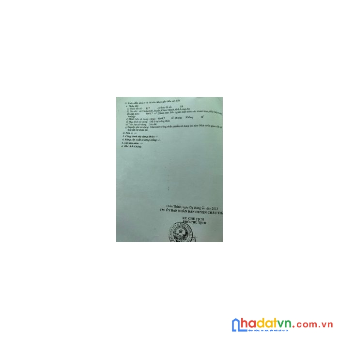 Chính chủ cần bán đất dễ phân lô bán nền