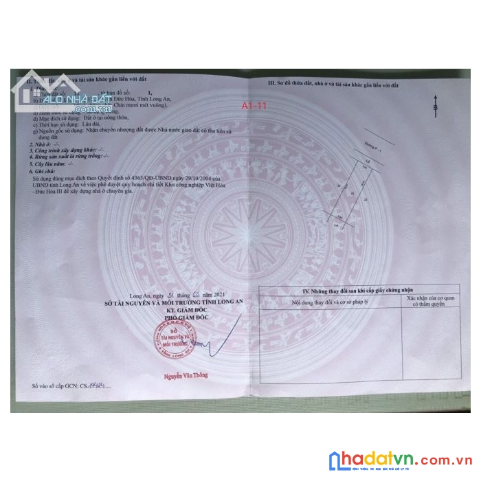 Cần bán gấp lô đất 90m² giá chỉ 1 tỷ 170tr tại huyện đức hòa, tỉnh long an