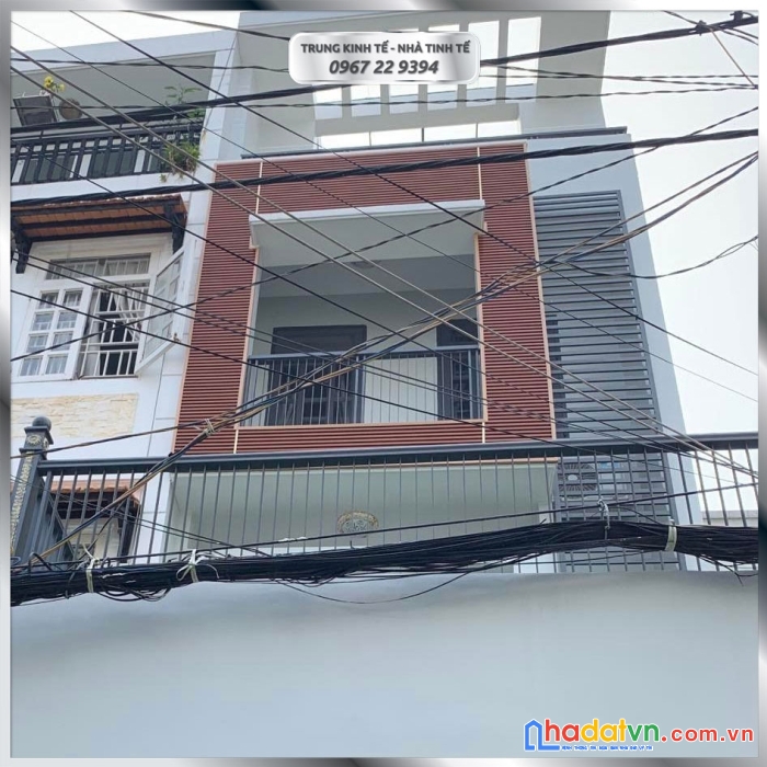 (đẹp) bán nhà hxh phan huy ích, gần emart 2, 4 x 16, 4t, chỉ nhỉnh 7 tỷ, 0967229394