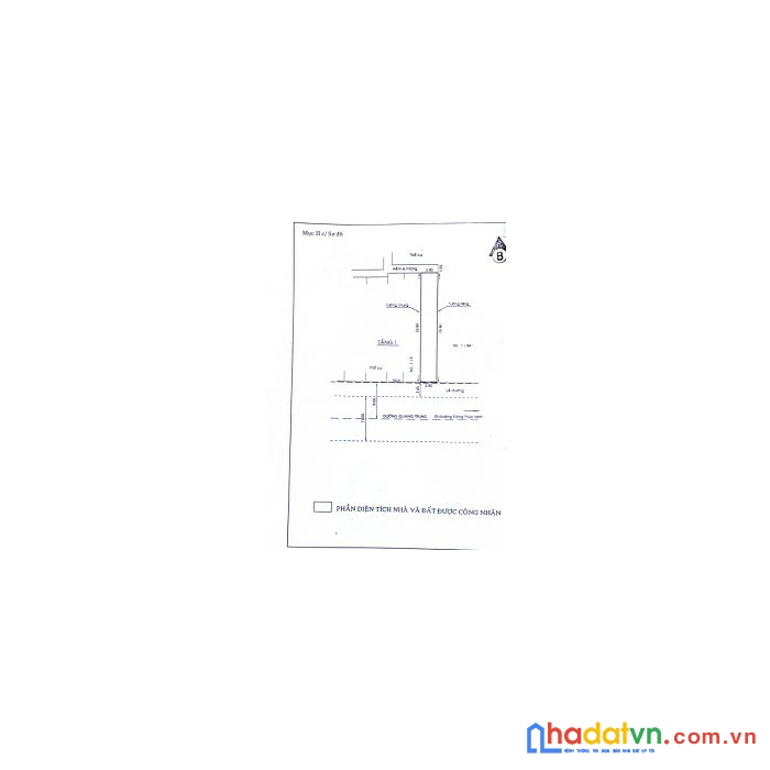Chính chủ cần bán nhà mặt đường quang trung – thuộc kp7, thị trấn hóc môn. tp. hcm