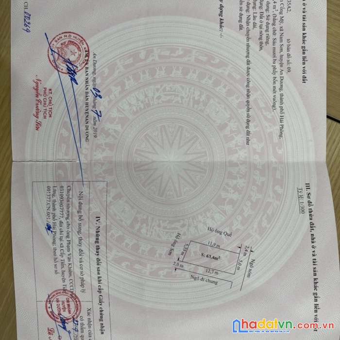 [hình ảnh]
chào bán lô đất hạ giá tại nam sơn 63m2 giá chỉ hơn 800 ngõ ô tô