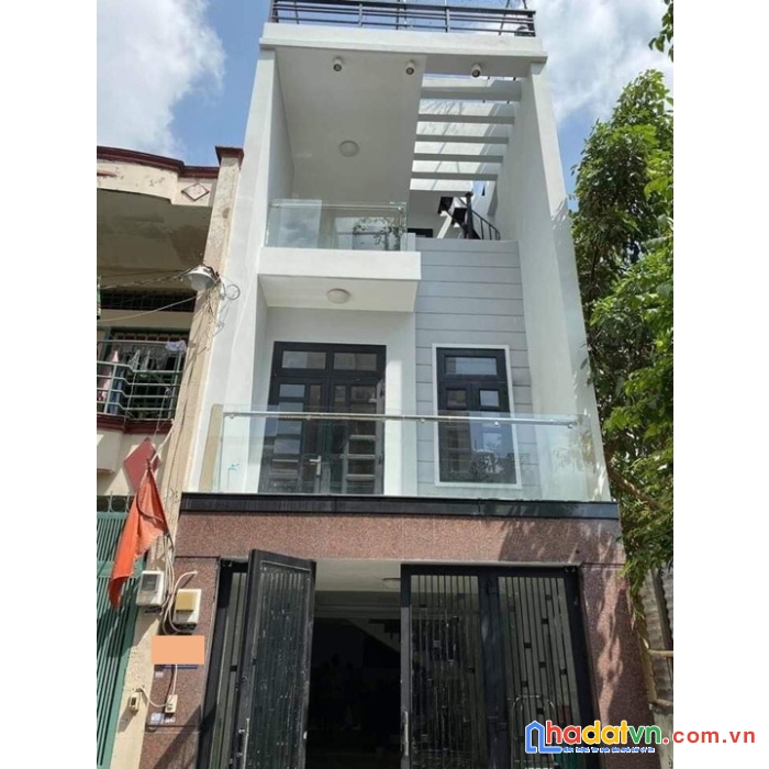 Bán nhà hẻm 6m tân phú, dương văn dương, 3 tầng dt 4.1mx15.2m chỉ 6.1 tỷ