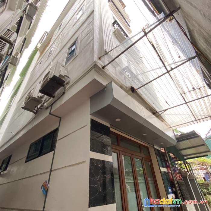 Bán nhà trần bình dân xây lô góc 10m ô tô 42m2x5t 4,6 tỷ