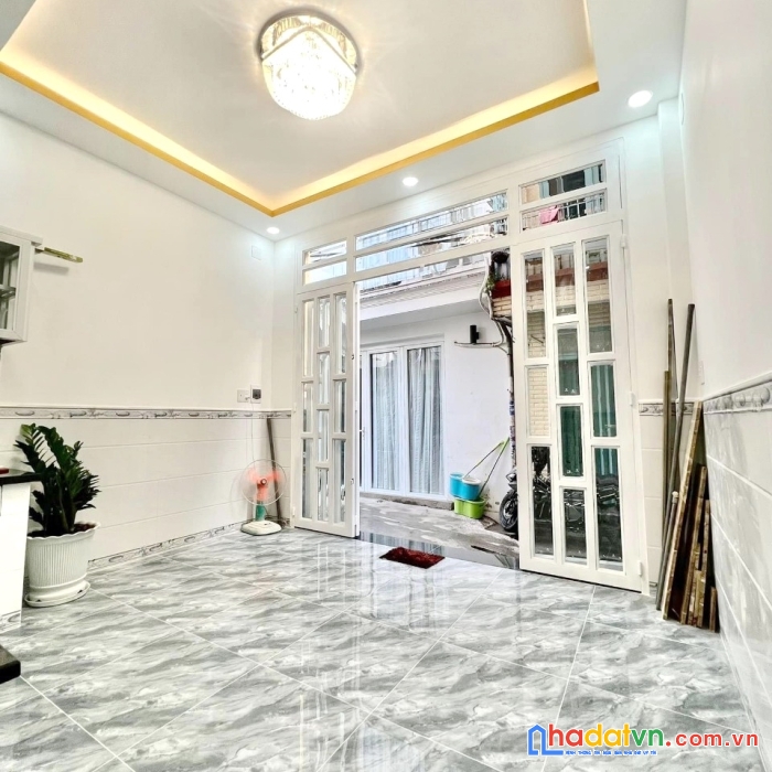 Nhà mới trệt/lửng/lầu hẻm thông đường nguyễn duy p9,q8