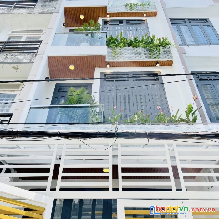 Gấp bán - 4 tầng 4 x 15 hxh phạm văn chiêu p14 gò vấp chỉ 6.1 tỷ tl