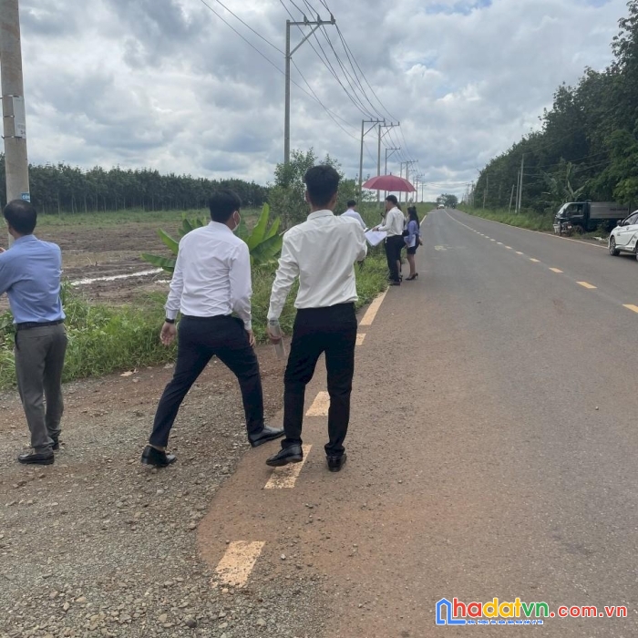 Bán đất mặt tiền đường đt 756 minh lập - chơn thành - bình phước