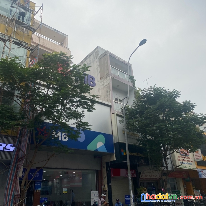 Cho thuê mặt tiền nguyên căn lê văn sỹ 5x20 , 1 trêt 3 lầu , quận 3 , giá 69tr/th