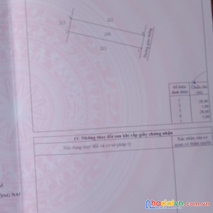 Cần bán nhanh lô đất thổ cư tại long khánh, đồng nai