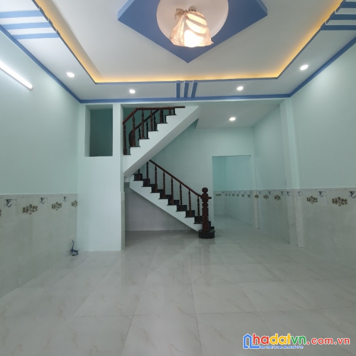Bán nhà mới 2 tầng btct mặt tiền đường tân xuân 3, hóc môn, 78m2, ngang 5m, chỉ 4 tỷ 800