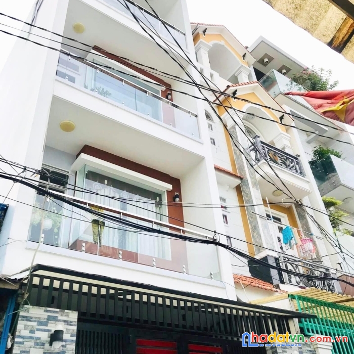 Thạch lam, tân phú, 4 tầng, hẻm xe hơi thông,nhà mới ỏ ngay,