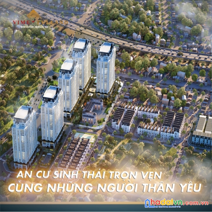 Biệt thự đẹp quận bắc từ liêm, cách trung tâm hành chính mới hà nội 2km