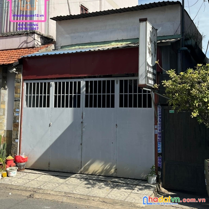 Bán nhà mặt tiền giá rẻ,  hiệp thành 05 quận 12, diện tích 5.5 x 23