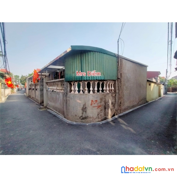 2.5 tỷ mrs diễm cần bán 65m đất nở hậu, ngõ nông thôn lộc hà, mai lâm, đông anh.