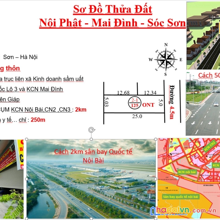 Bán cắt lỗ thu hồi vốn gấp. đất đẹp gần sân bay