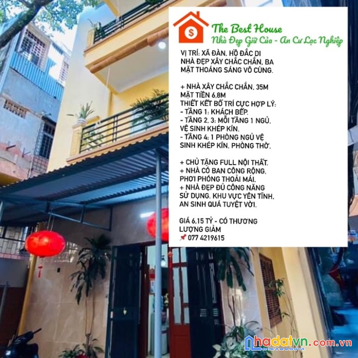 Bán nhà cuối năm nhà xây 4 -5 tầng đầy đủ tiện nghi