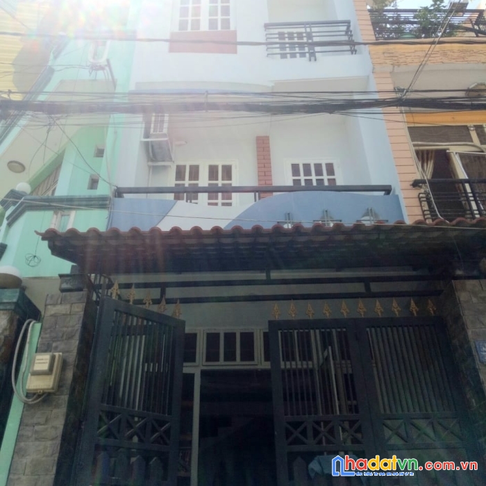 4 ty 8 - nhà 3 tầng 45m2 (3.8 x 12) - 4 pn - hẻm ô tô thống nhất p11 gò vấp