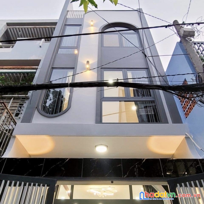 Nhà  hẻm xh phường 9, gò vấp- 62m2- 4 tầng mới đẹp.