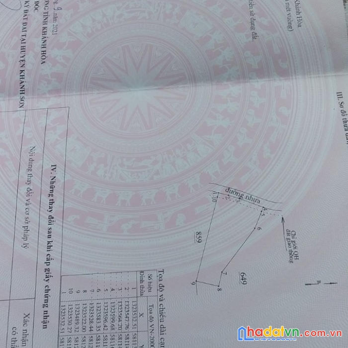 Sở hữu ngay lô đất mặt tiền đẹp tại xã ba cụm bắc, huyện khánh sơn, khánh hòa