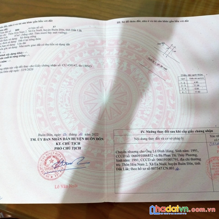 Sở hữu  ngay lô đất 2 mặt tiền siêu đẹp- giá đầu tư tại buôn đôn