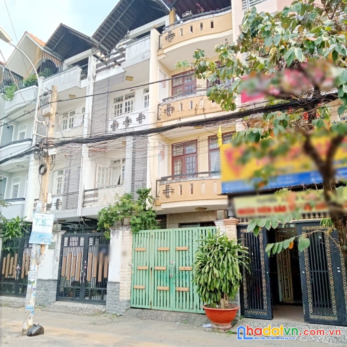 Nhà thuê nguyên căn mt đường 84 cao lỗ p4q8 giá 17tr/th