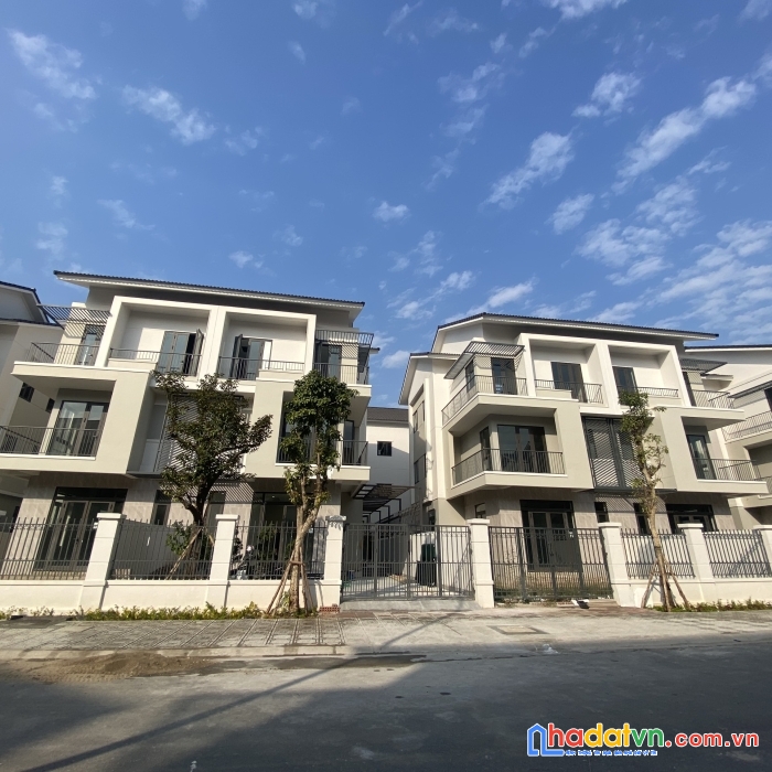 Biệt thự song lập 200m2x3t căn góc 3 mặt tiền tại centa riverside từ sơn giá chỉ 54tr/m2