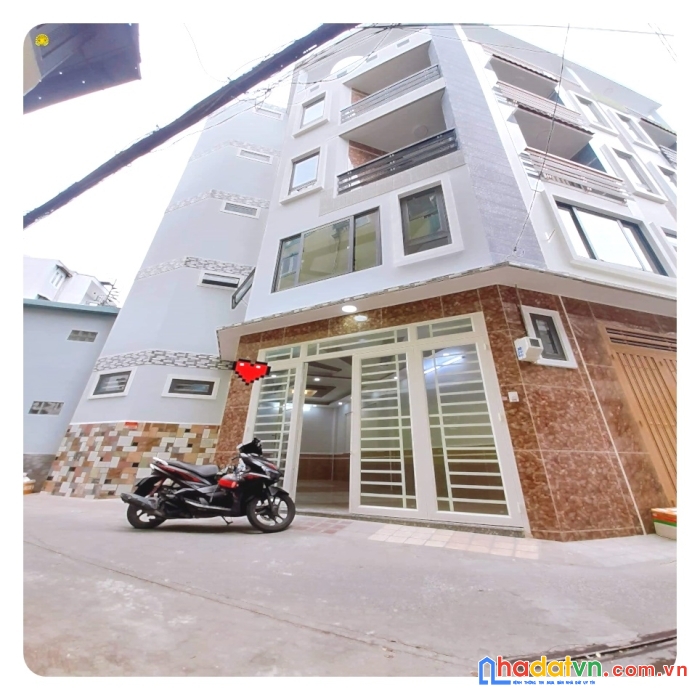 Nhà bán lê văn sỹ , phú nhuận ,lô góc thoáng , 5 lầu , 4pn ,hxh , 8tỷ