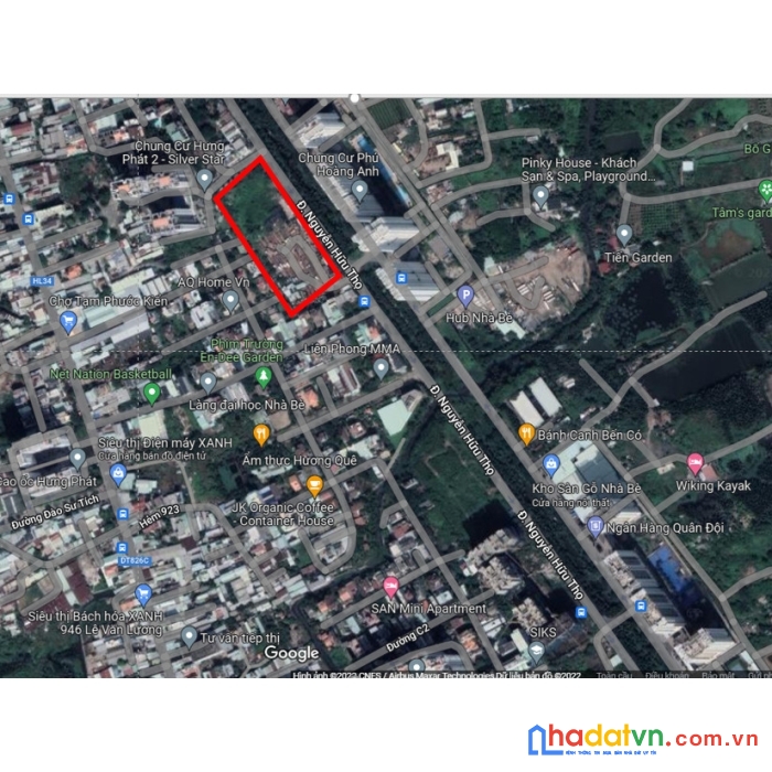 Nhanh tay sở hữu ngay- 14.230m2 đất mặt tiền nguyễn hữu thọ q7