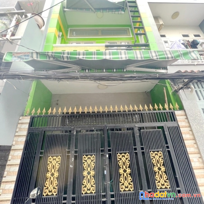 Nhà mới hẻm rộng 184 âu dương lân p3q8 giá 4 tỷ 5