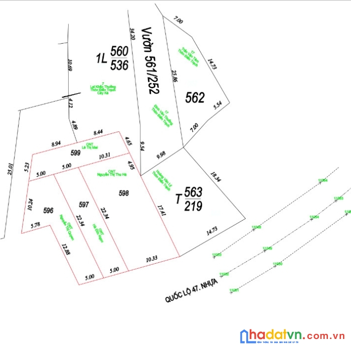 Chính chủ cần bán lô đất đường ql 47 xã thọ lâm, thọ xuân, thanh hóa.