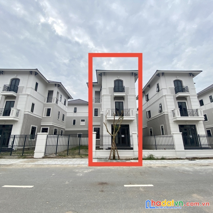 Biệt thự đơn lập 216m2x3t thiết kế tân cổ điển thể hiện đẳng cấp gia chủ tại kđt sing đáng sống