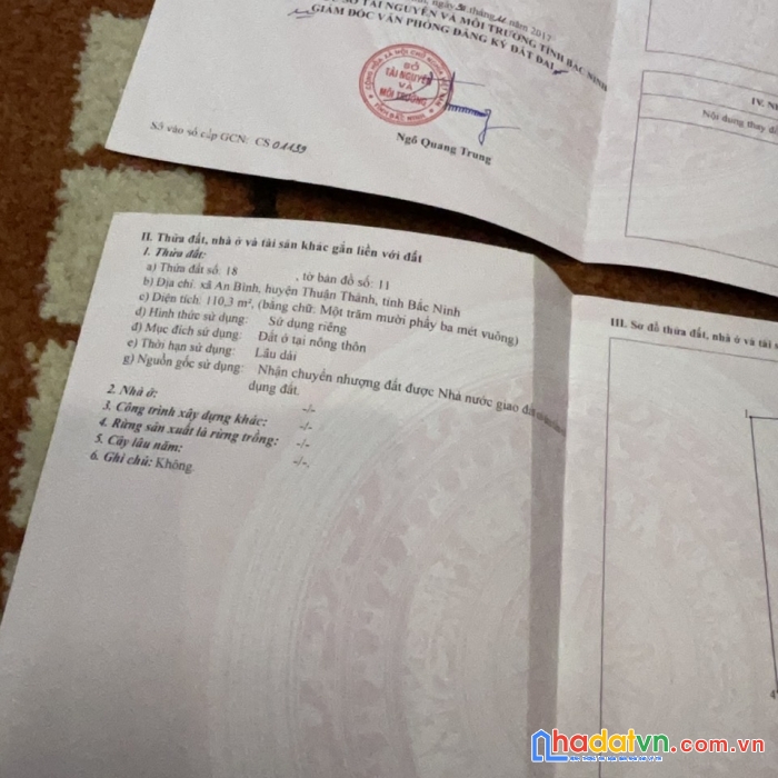 Chủ gửi bán lô la1 dự án ánh dương, thuận thành, bắc ninh, giá 20 tr/m