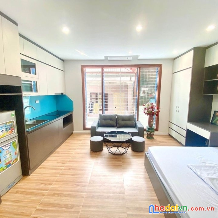 Bán gấp ccmn lương thế vinh 122m2x7t, mt8m, 26pkk full nội thất, 13.2 tỷ