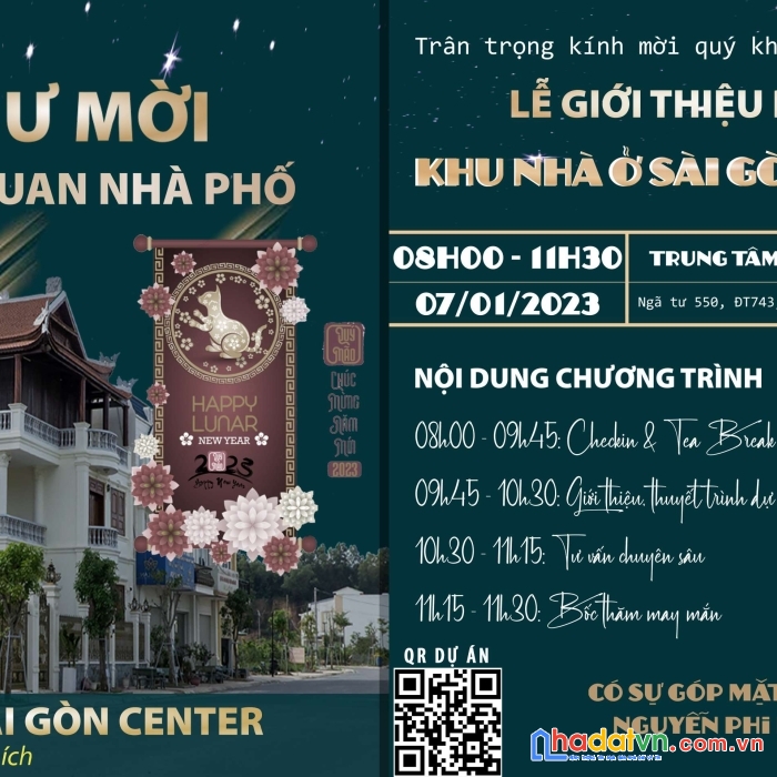 Chính thức mở bán 58 căn nhà liền kề 