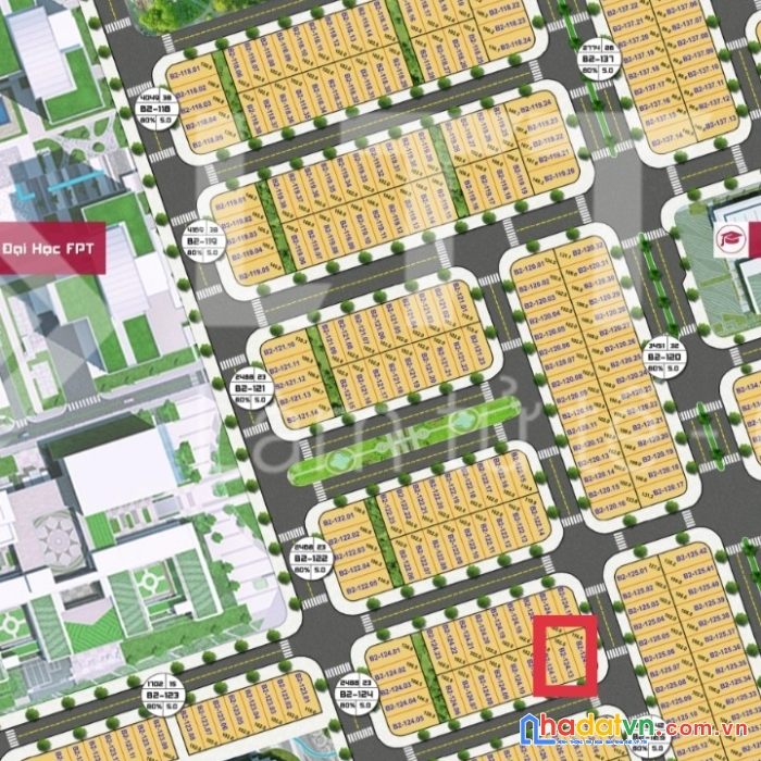 Cần bán đất fpt gần trường đại học 2.47 tỷ, rẻ nhất thị trường
