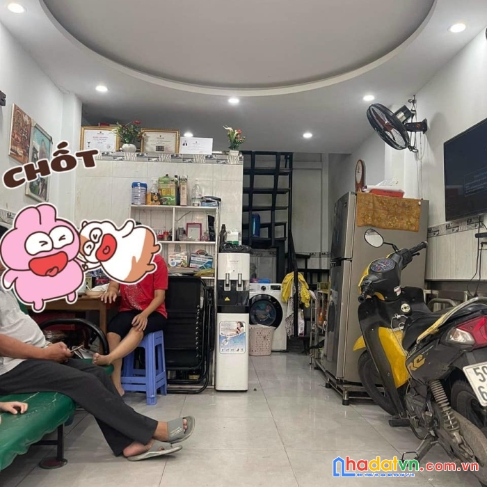 Chỉ 4.25 tỷ bán nhà phan đăng lưu, pn, 3 phòng.