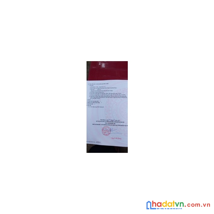 Chính chủ cần bán đất tại : ấp 2 – xã thành tâm – huyện chơn thành – tỉnh bình phước