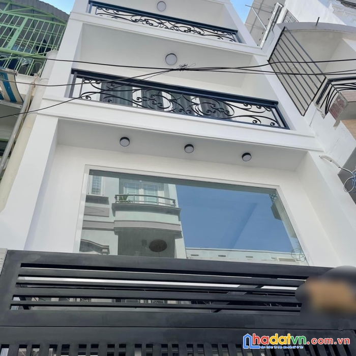 Nhà mới 5 tầng, hẻm thông sạch gần mt lê văn sỹ, nhà 2 mặt hẻm, 50m2, 8.2 tỷ