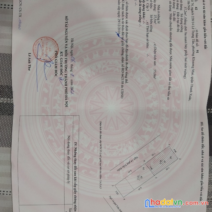 Chính chủ cần bán nhà mới xây, ngõ 210 phố lê trọng tấn, thanh xuân