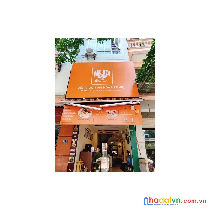 Cho thuê mbkd mặt phố duy tân - cầu giấy