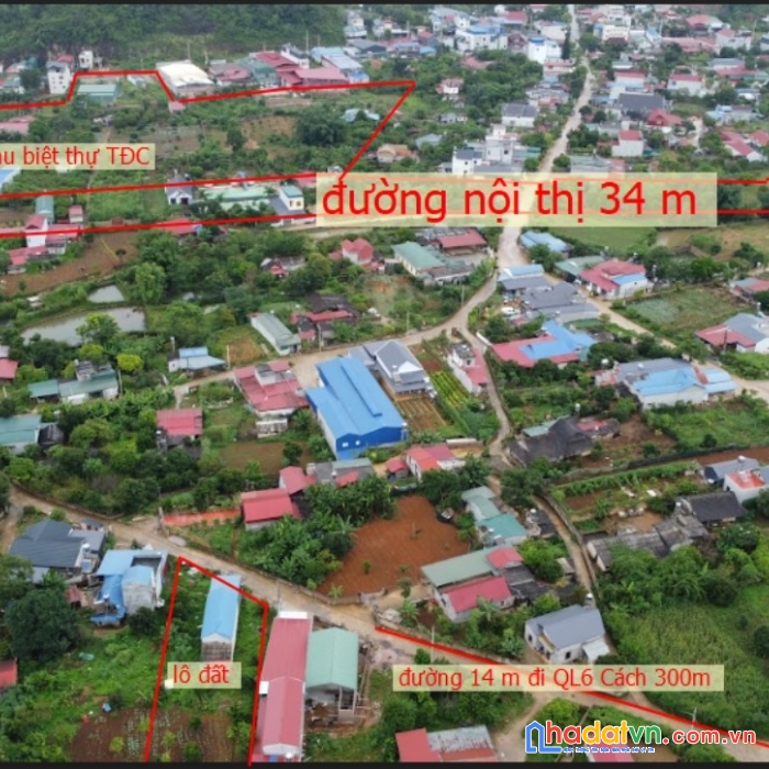  bán đất nền mộc châu ,tiểu khu bó bun 1300m2 sổ đỏ rõ ràng
