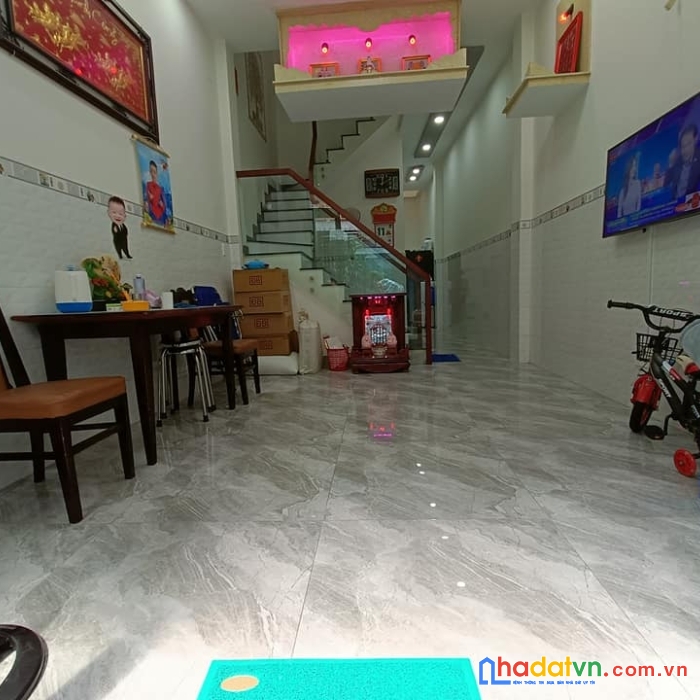 Nhà 1/ kinh dương vương q.6, mặt tiền đường 12m tương lai - 43m2 - 2 tầng - 2pn - chỉ 3tỷ 350