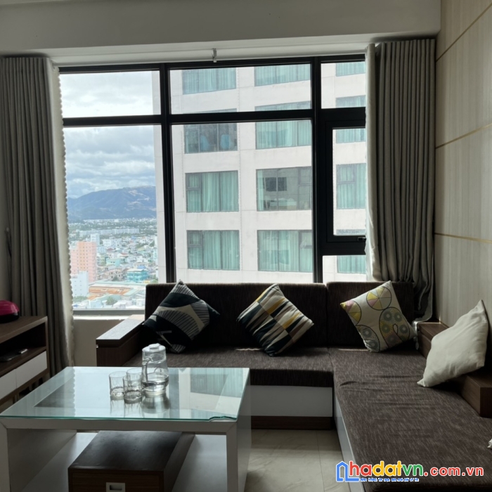 Cho thuê căn hộ 2pn mường thanh viễn triều nha trang full nội thất, sát biển.