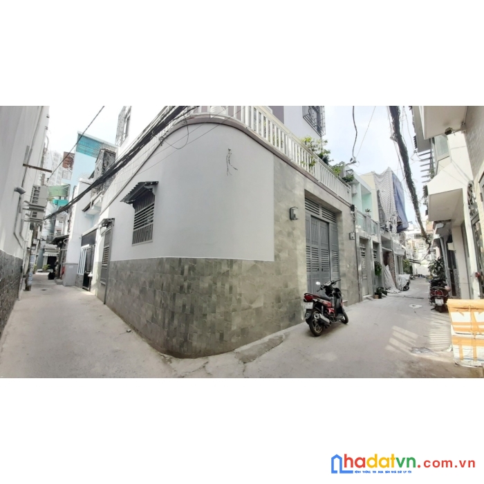 Nhà mới hẻm thông đường âu dương lân p2q8. giá 2,98 tỷ tl