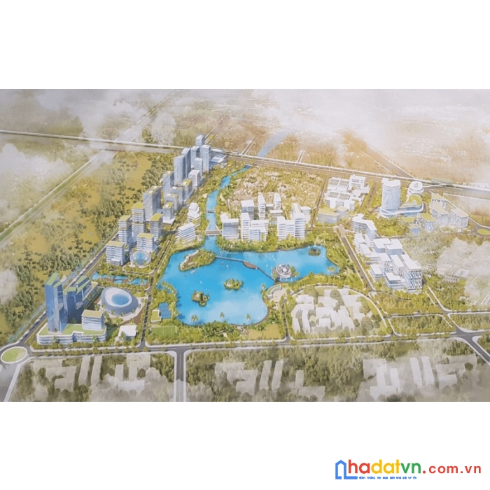 Bán đất đấu giá x4 thôn đồng nguyên khê mặt đường 25m công viên phần mêm vintech