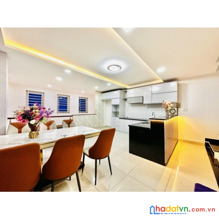 Bán nhà lê văn thọ gò vấp ngang 5m x 9m 4 tầng hẻm ô tô nhà mới giá 5 tỷ 8